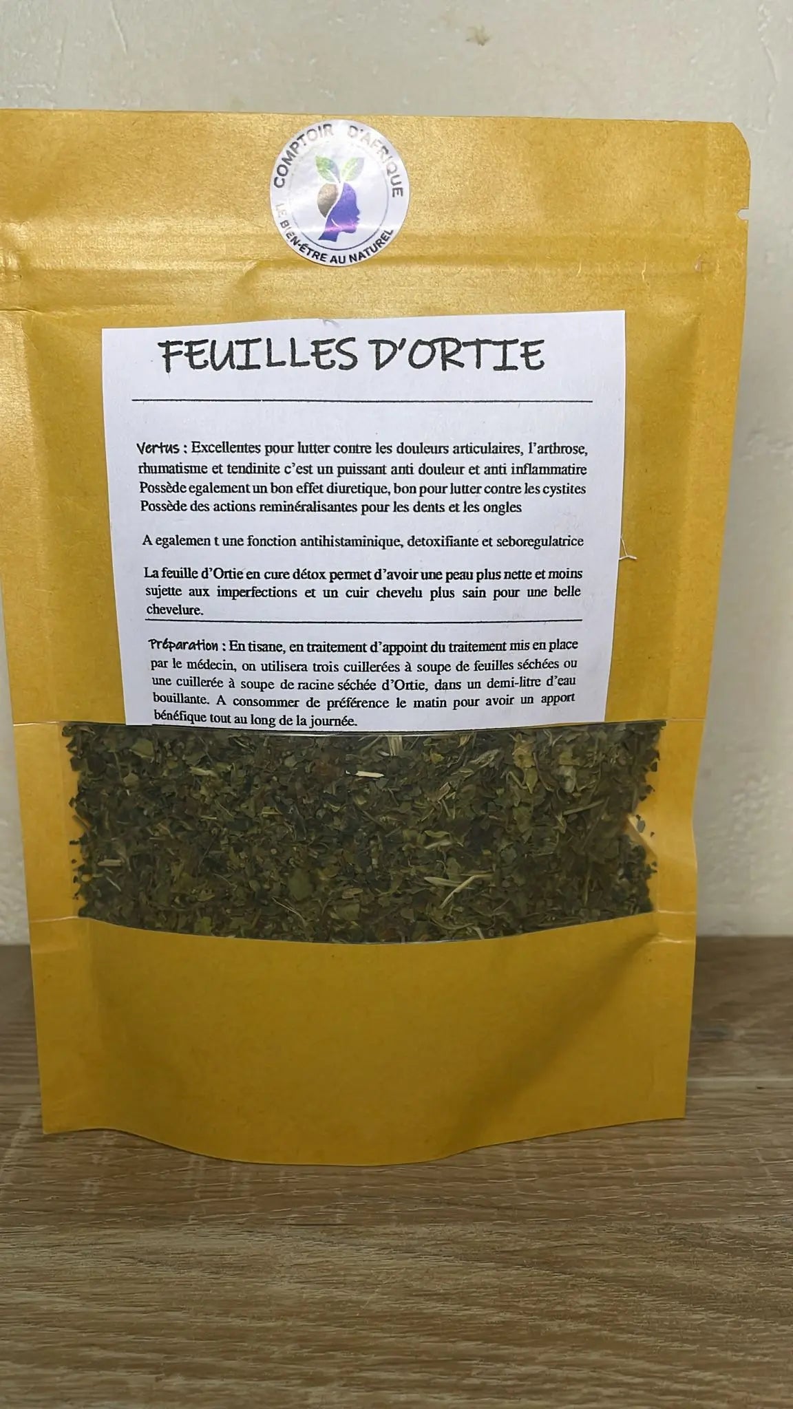 Feuille d'Ortie Comptoir d'Afrique