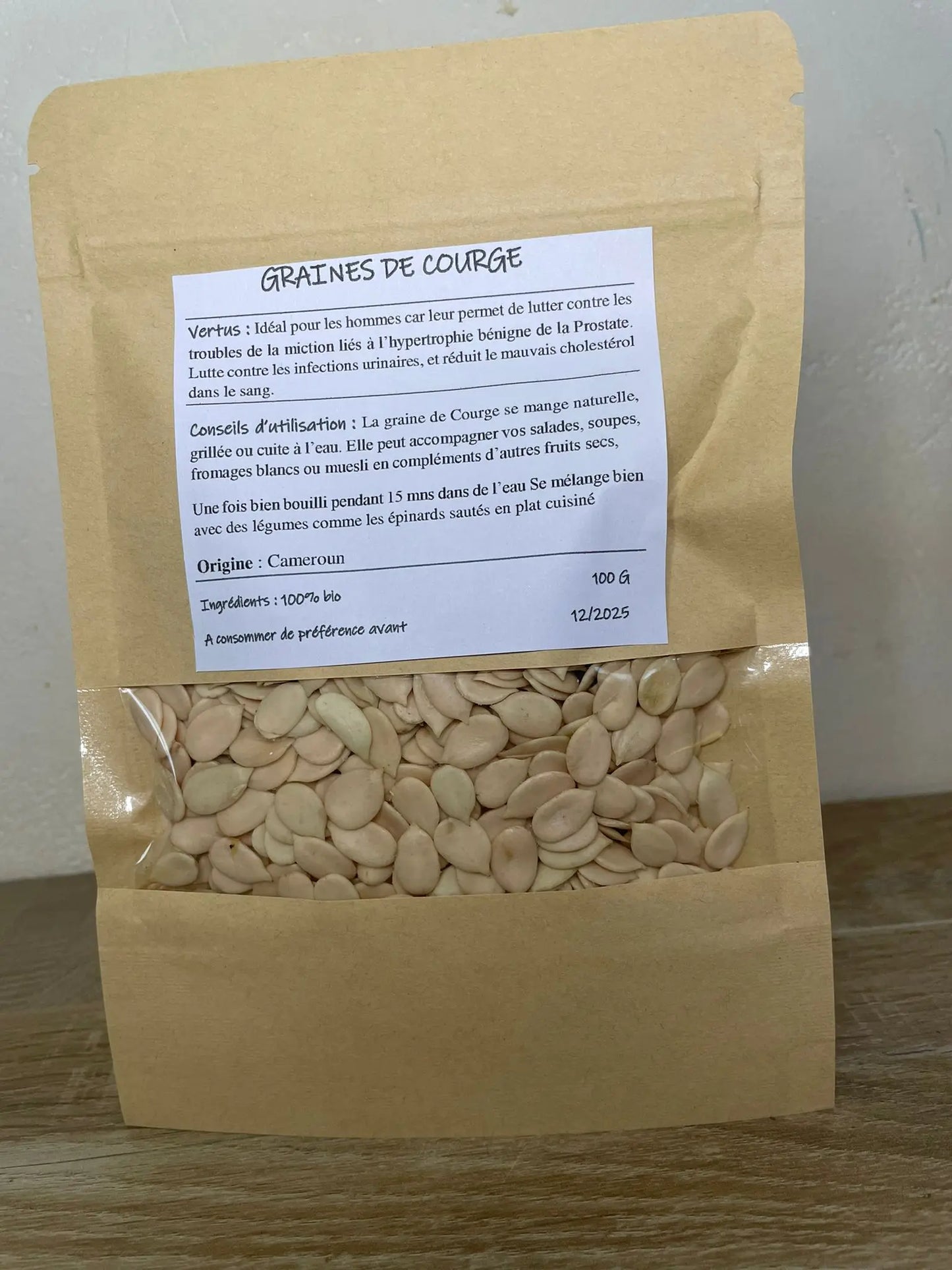 Graines de courges Comptoir d'Afrique