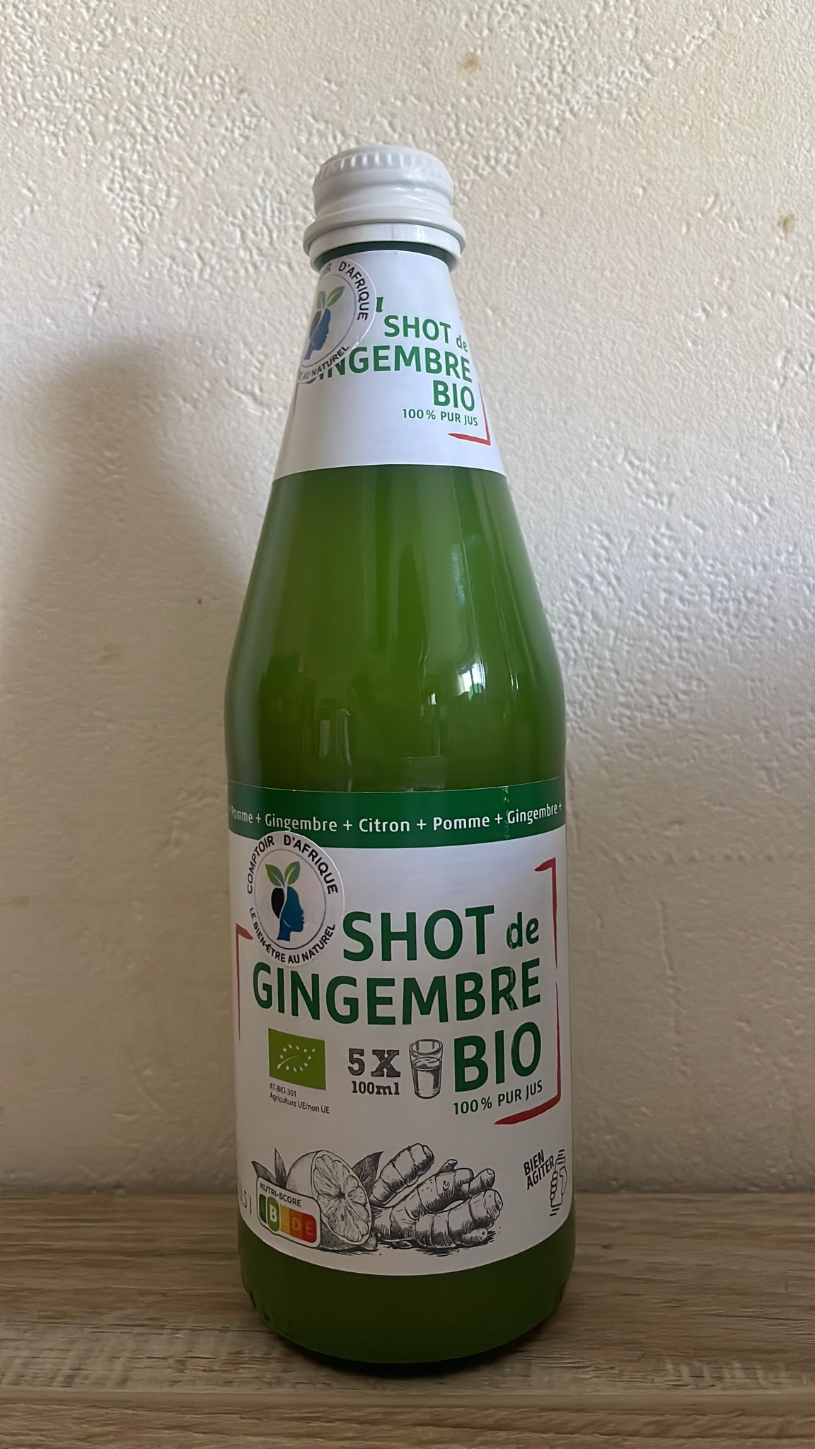 Shoot Gingembre pomme Comptoir d'Afrique