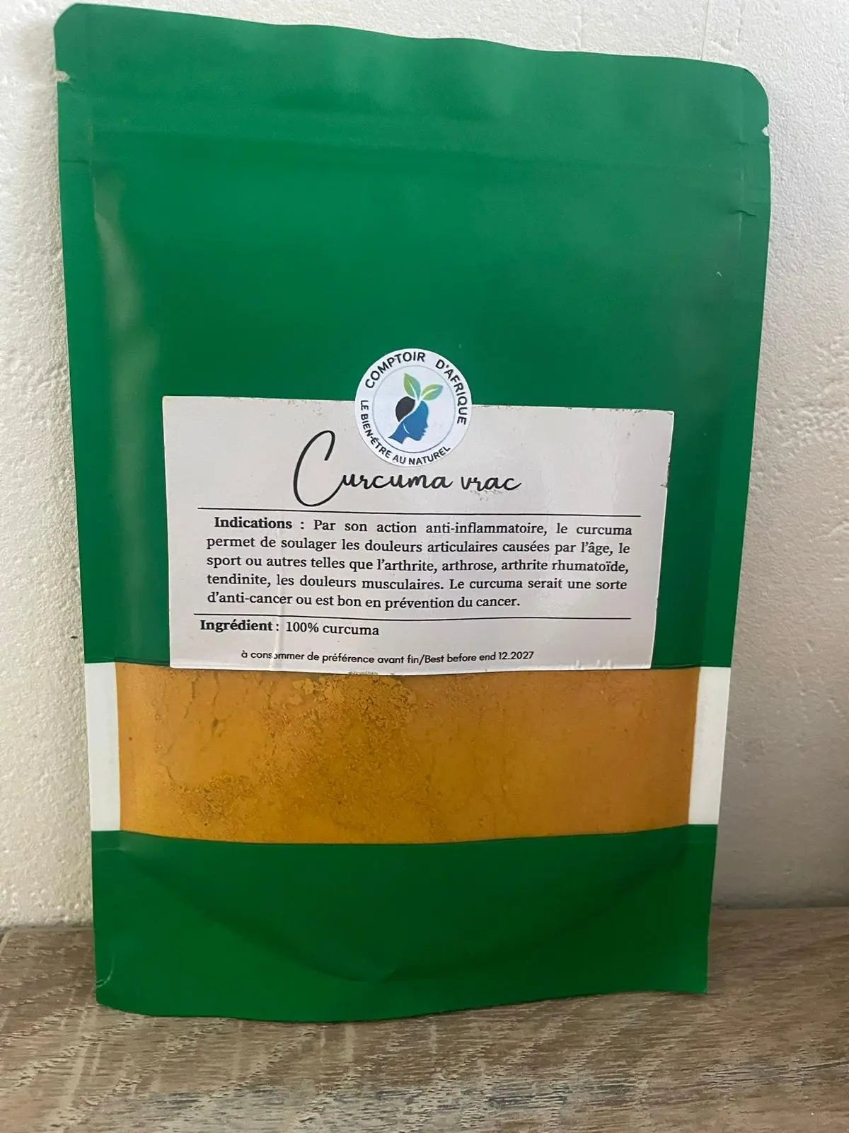 Curcuma Moulu Comptoir d'Afrique
