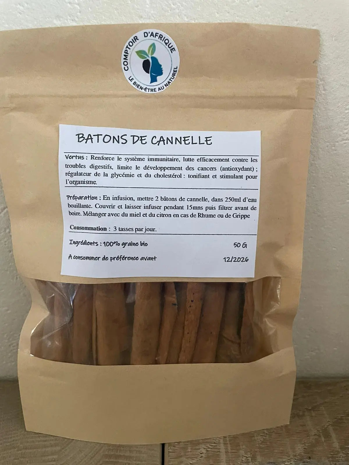 Bâton de cannelle Comptoir d'Afrique