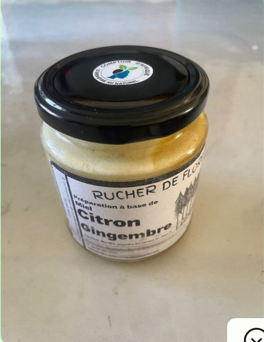 Miel Citron gingembre Comptoir d'Afrique
